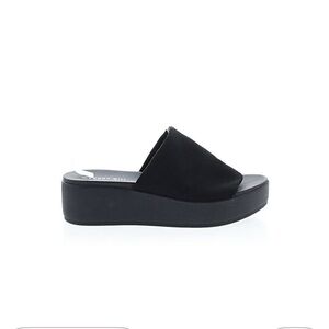 Madden Girl Shelbie Slip On Platform Sandals Size: 10